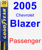 Passenger Wiper Blade for 2005 Chevrolet Blazer - Premium