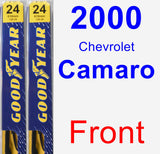 Front Wiper Blade Pack for 2000 Chevrolet Camaro - Premium