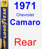 Rear Wiper Blade for 1971 Chevrolet Camaro - Premium