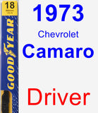 Driver Wiper Blade for 1973 Chevrolet Camaro - Premium