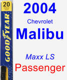 Passenger Wiper Blade for 2004 Chevrolet Malibu - Premium