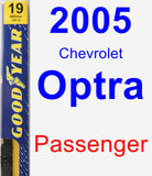 Passenger Wiper Blade for 2005 Chevrolet Optra - Premium