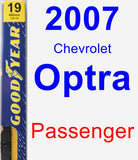 Passenger Wiper Blade for 2007 Chevrolet Optra - Premium