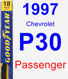 Passenger Wiper Blade for 1997 Chevrolet P30 - Premium