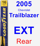 Rear Wiper Blade for 2005 Chevrolet Trailblazer EXT - Premium