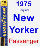 Passenger Wiper Blade for 1975 Chrysler New Yorker - Premium