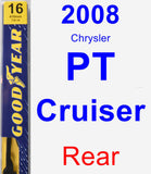 Rear Wiper Blade for 2008 Chrysler PT Cruiser - Premium