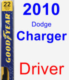 Driver Wiper Blade for 2010 Dodge Charger - Premium