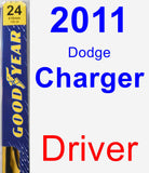 Driver Wiper Blade for 2011 Dodge Charger - Premium