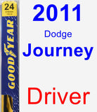 Driver Wiper Blade for 2011 Dodge Journey - Premium