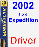 Driver Wiper Blade for 2002 Ford Expedition - Premium