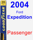 Passenger Wiper Blade for 2004 Ford Expedition - Premium