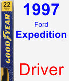 Driver Wiper Blade for 1997 Ford Expedition - Premium