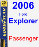 Passenger Wiper Blade for 2006 Ford Explorer - Premium