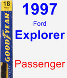 Passenger Wiper Blade for 1997 Ford Explorer - Premium