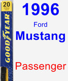 Passenger Wiper Blade for 1996 Ford Mustang - Premium