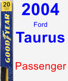 Passenger Wiper Blade for 2004 Ford Taurus - Premium