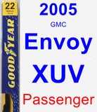 Passenger Wiper Blade for 2005 GMC Envoy XUV - Premium