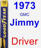 Driver Wiper Blade for 1973 GMC Jimmy - Premium