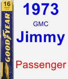 Passenger Wiper Blade for 1973 GMC Jimmy - Premium
