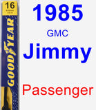 Passenger Wiper Blade for 1985 GMC Jimmy - Premium