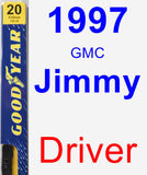 Driver Wiper Blade for 1997 GMC Jimmy - Premium