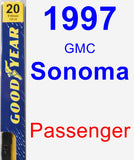 Passenger Wiper Blade for 1997 GMC Sonoma - Premium