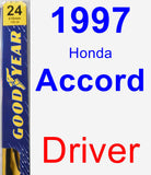 Driver Wiper Blade for 1997 Honda Accord - Premium