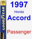 Passenger Wiper Blade for 1997 Honda Accord - Premium