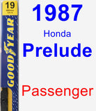 Passenger Wiper Blade for 1987 Honda Prelude - Premium