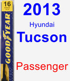 Passenger Wiper Blade for 2013 Hyundai Tucson - Premium