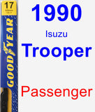 Passenger Wiper Blade for 1990 Isuzu Trooper - Premium