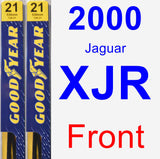 Front Wiper Blade Pack for 2000 Jaguar XJR - Premium