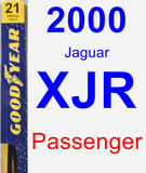 Passenger Wiper Blade for 2000 Jaguar XJR - Premium