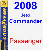 Passenger Wiper Blade for 2008 Jeep Commander - Premium