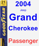 Passenger Wiper Blade for 2004 Jeep Grand Cherokee - Premium