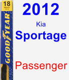 Passenger Wiper Blade for 2012 Kia Sportage - Premium