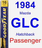 Passenger Wiper Blade for 1984 Mazda GLC - Premium