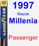 Passenger Wiper Blade for 1997 Mazda Millenia - Premium