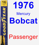 Passenger Wiper Blade for 1976 Mercury Bobcat - Premium