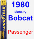 Passenger Wiper Blade for 1980 Mercury Bobcat - Premium