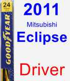 Driver Wiper Blade for 2011 Mitsubishi Eclipse - Premium