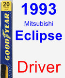 Driver Wiper Blade for 1993 Mitsubishi Eclipse - Premium