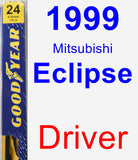 Driver Wiper Blade for 1999 Mitsubishi Eclipse - Premium