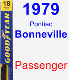 Passenger Wiper Blade for 1979 Pontiac Bonneville - Premium