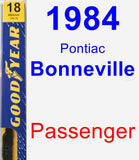 Passenger Wiper Blade for 1984 Pontiac Bonneville - Premium