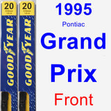 Front Wiper Blade Pack for 1995 Pontiac Grand Prix - Premium