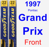 Front Wiper Blade Pack for 1997 Pontiac Grand Prix - Premium