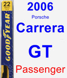 Passenger Wiper Blade for 2006 Porsche Carrera GT - Premium