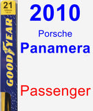 Passenger Wiper Blade for 2010 Porsche Panamera - Premium